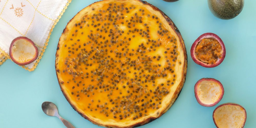 Cheesecake de Maracuyá para comenzar bien el 2017